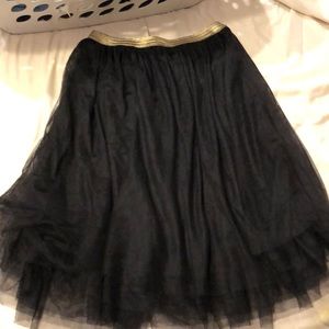 Black skirt